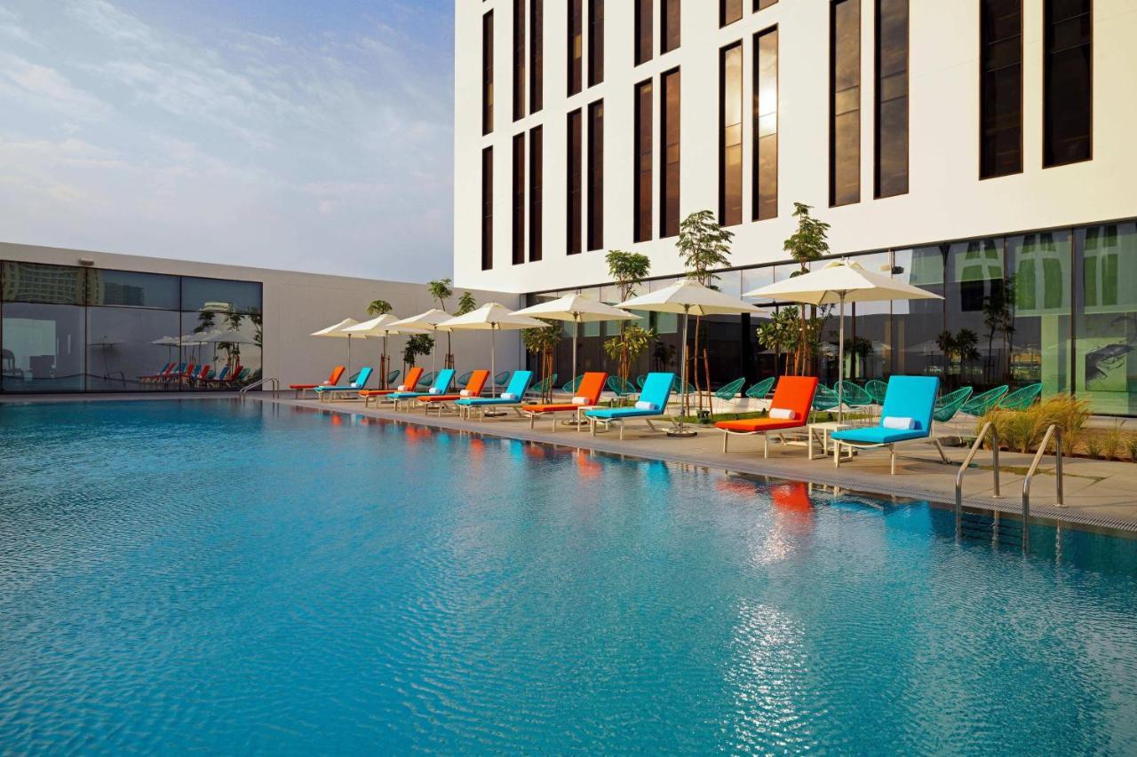 Aloft Me'Aisam, Dubai Hotel Buitenkant foto